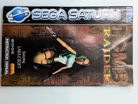 Tomb Raider - Sega Saturn Game - Complete with Manual - PAL Tested