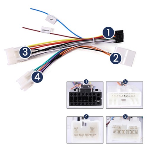 2+32G Für Toyota Corolla Verso 2003-09 Android 14 Carplay Autoradio GPS NAVI RDS - Bild 13 von 14