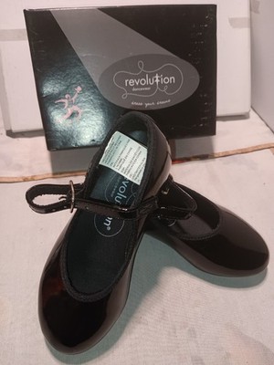 Revolution Dancewear Premium Split Sole Jazz Shoe 801 M Black Size 12.0 CH