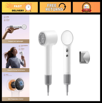 Lightweight Mini High-Speed Hair Dryer, 270g, Fast Drying, 100,000RPM, NTC Contr