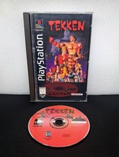 Tekken  (Sony PlayStation 1, 1995) PS1 Long Box CIB Complete With Reg Card