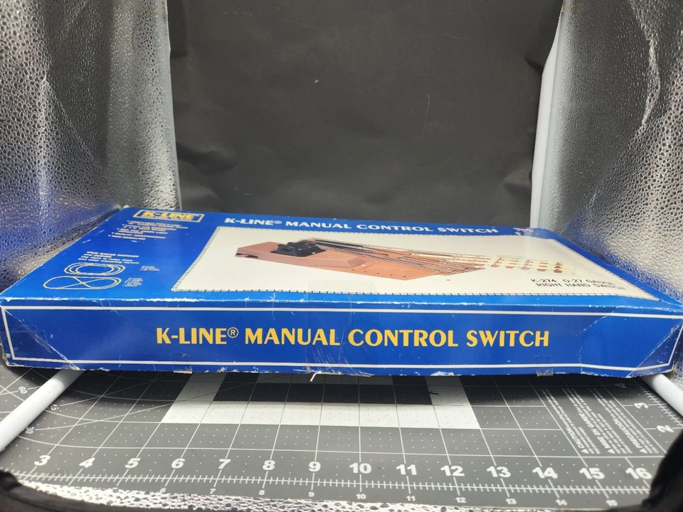 O Gauge 3-Rail K-Line K-274 Right Hand Manual Control Switch Track - Image 4 of 4