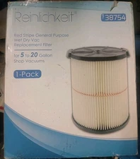 Reinlichkeit Red Stripe General Purpose Wet Dry VAC Replacement Filter 938754 