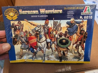 Italeri Saracen Moor Warriors Soldier Figures 1/72 #6010