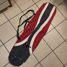 Burton Snowboard Bag Board Carry Case 129 Red Grey White Zip