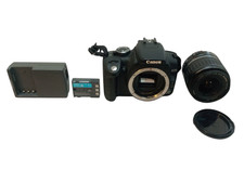 Canon EOS 350D 8.0MP Digi Camera,OEM Battery NB-2LH Charger 18-55mm Lens Working