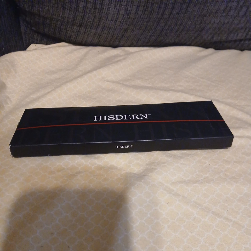 HISDERN Self Tie Bow Ties Men Bowties & Pocket Square Santa Christmas Blue NWT - Image 2 of 4