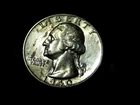Brilliant Uncirculated 1940-D Washington Silver Quarter E1
