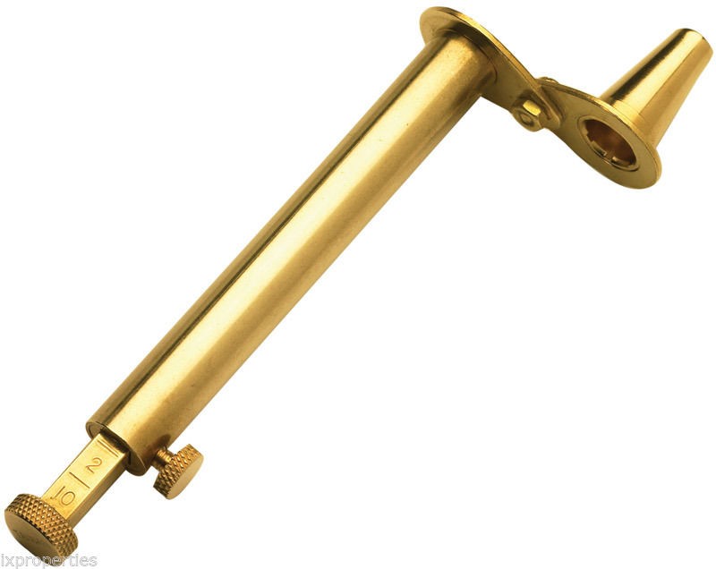 Muzzle-Loaders Brass Powder Measure - Adjustable up to 120 Grains ...
