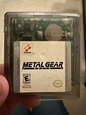 Metal Gear Solid GBC Authentic Tested Works Cartridge Only + Protective Case