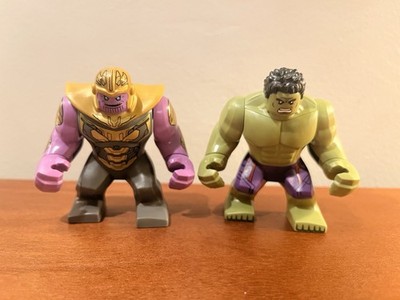 LEGO Hulk & Thanos - Minifigure Avengers Big-Fig Purple Pants 76031 76041 Marvel