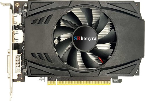 RX 550 4GB Graphics Card GDDR5 128-Bit PCIe 3.0 x8 DisplayPort, HDMI, DVI Output - Picture 1 of 9