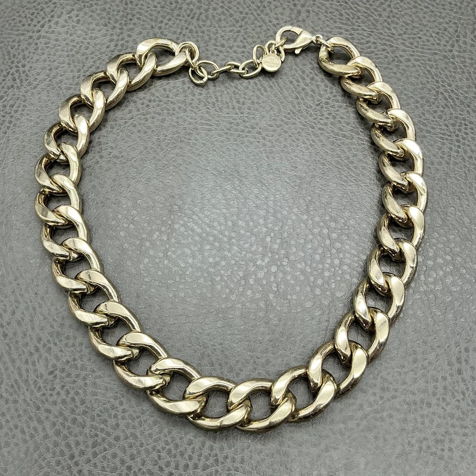 Graziano золотистый коренастый обочины ссылка цепочка ожерелье заявление воротник надпись 20» - Изображение 2 из 4