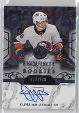 2019-20 Upper Deck Ice Signatures 57/199 Oliver Wahlstrom #R2 Auto 1q2