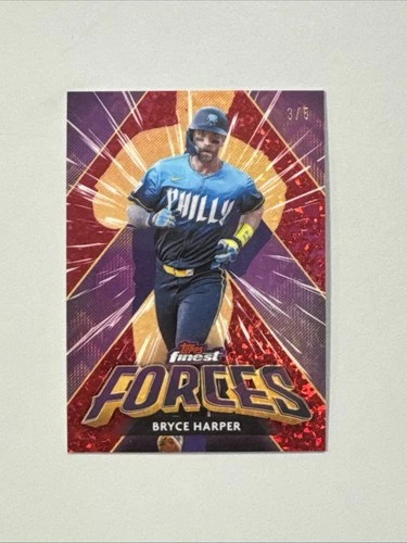 2026 Topps Finest Bryce Harper Red Mini Diamond (RAW)