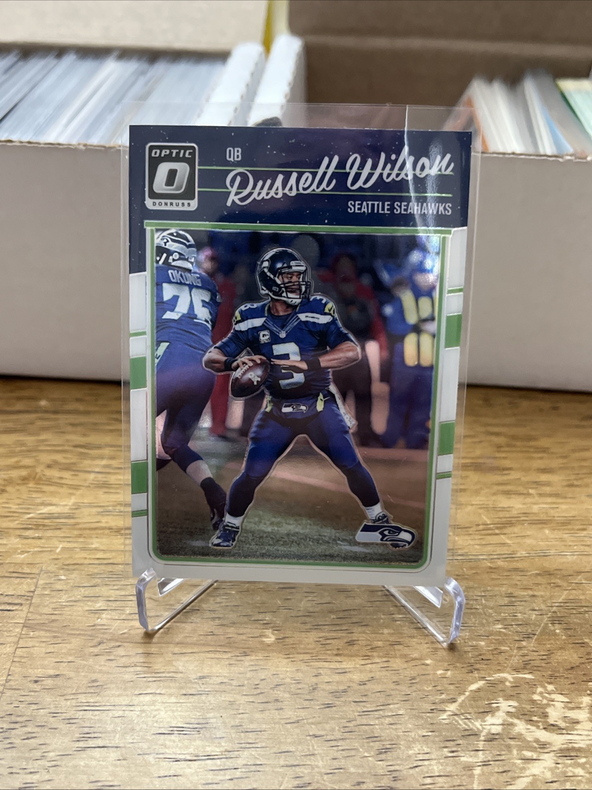2016 Donruss Optic - Russell Wilson #89 Holo