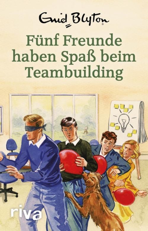 Fünf Freunde haben Spaß beim Teambuilding Bruno Vincent
