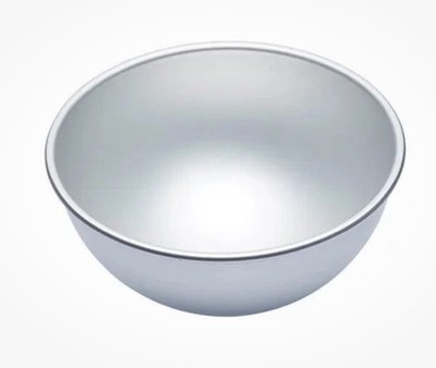 MasterClass Kuchenform silber eloxiert 20 cm Halbkugel / Neu