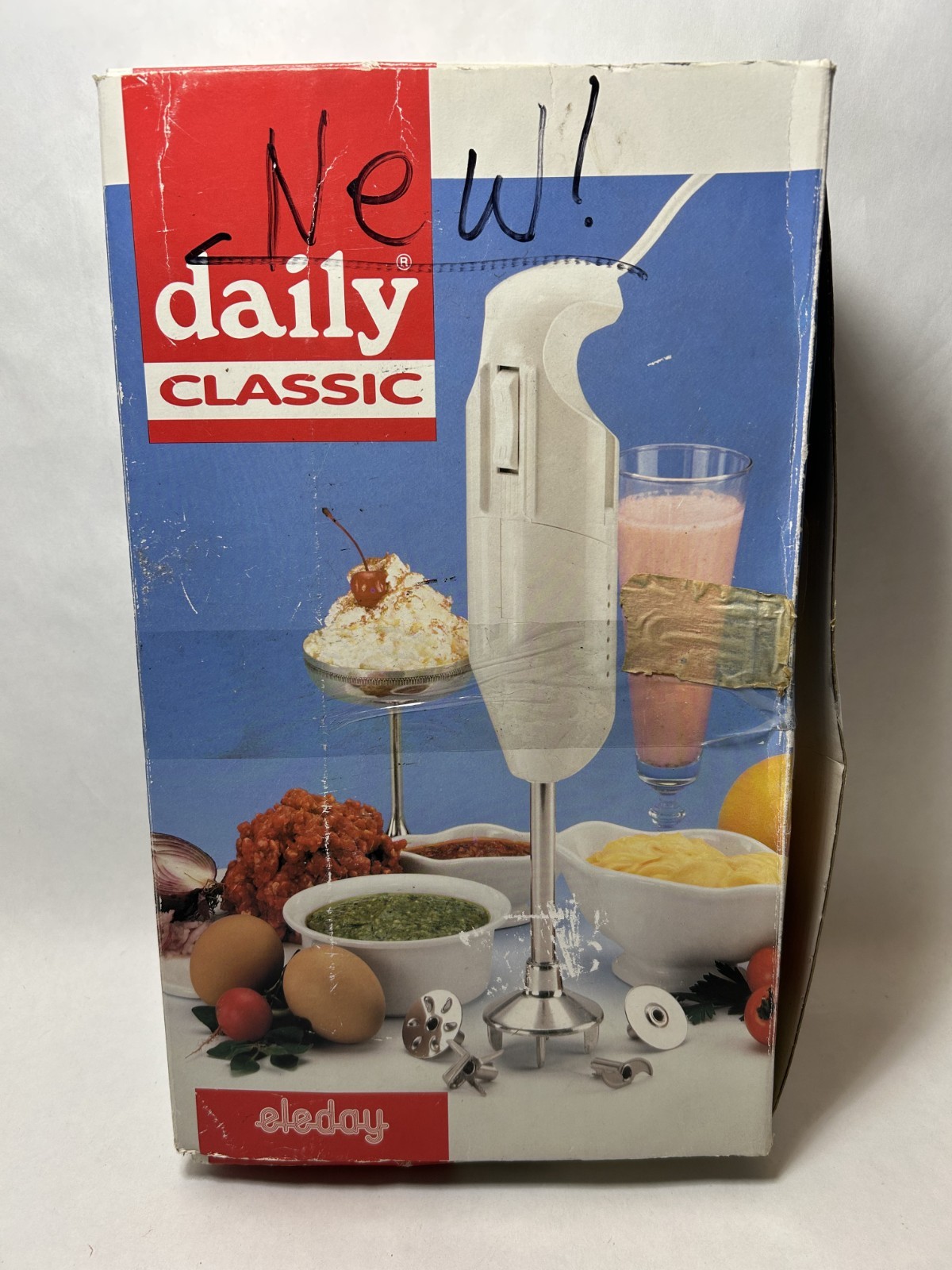 Eleday Italy Hand Immersion Blender Kit /w Accessories & Stand - New