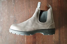 Blundstone 1469 leather Chelsea Boot mens US 9.5 UK8.5 in steel grey
