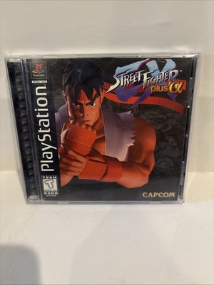 Street Fighter EX Plus Alpha PS1 Sony PlayStation Manual 1997 Clean Complete CIB