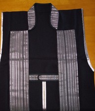 Samurai cosplay Jinbaori black #2 Jacket armoured wear feudal warlord kimono