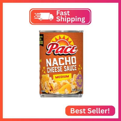 #ad Pace Medium Nacho Cheese Sauce 10.5 oz Can $3.98