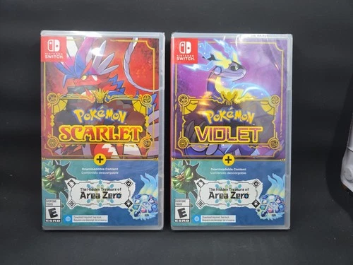 Sealed NEW! Pokemon Scarlet & Violet Hidden Treasure Area Zero Nintendo Switch
