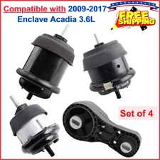 Engine Motor Mount Kit For Chevrolet Traverse Buick Enclave 2009-2017 3.6L Set 4