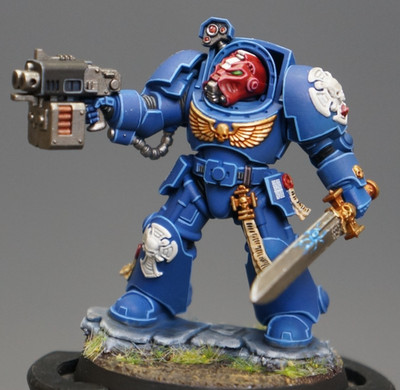 Warhammer 40K Ultramarines Terminator Squad *1 Space Marines Painted Presale