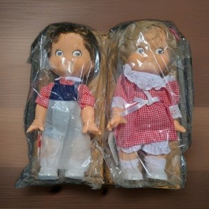 Campbell's Soup Kids Dolls Boy & Girl 1988 Special Edition Figures NIB Excellent