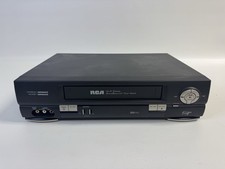 RCA VR639HF AccuSearch Four Head VCR VHS Player Tested Working No Remote