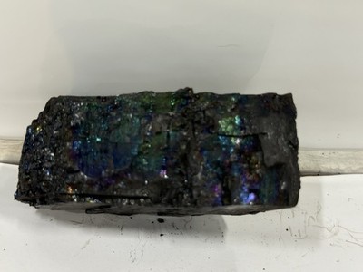 Iridescent Peacock Coal Pennyslvanian Anthracite High Quality No Fade