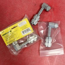 LockNLube 90 degree Grease Coupler Adapter - USED
