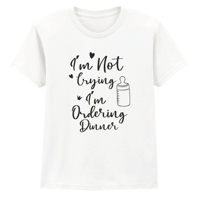 Im Not Crying Im Ordering Jungen Mädchen Kinder T-Shirt Babyflasche