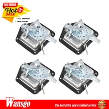 4x Trailer Door Latch T-Handle Locking Stainless Steel Camper RV Truck Tool box