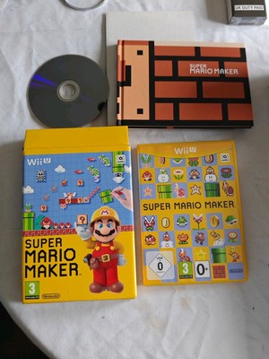 Super Mario Maker für Wii U Box, Spielehülle, Hardcover Art Book