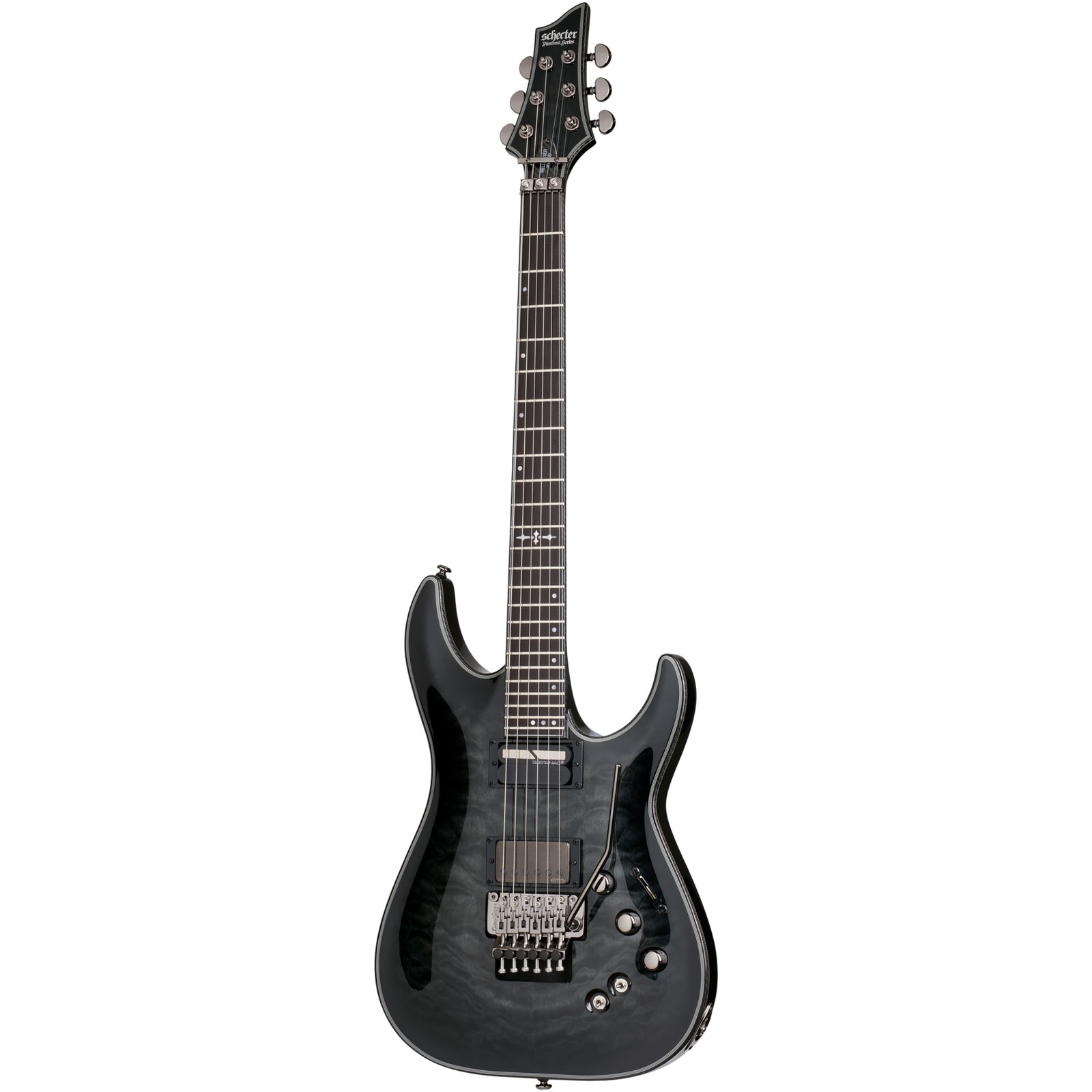 Schecter Hellraiser Hybrid C-1 FR S Trans Black Burst - E-Gitarre 301390₽