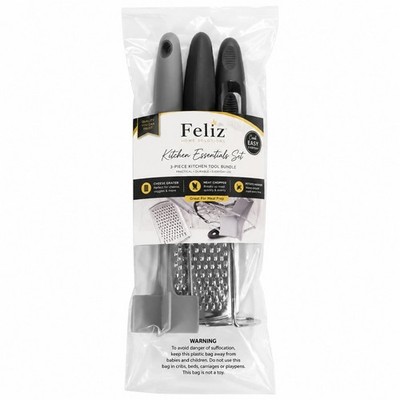 Kitchen Gift Set for New Homeowners Potato Masher Meat Chopper Cheese Grater 