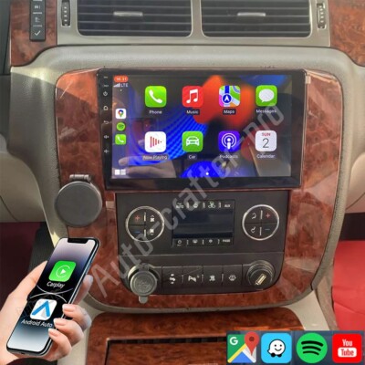 For 2007 08-2014 Chevrolet Suburban Carplay Car Radio Android GPS FM Stereo DSP
