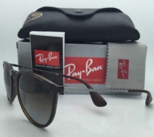 Ray-Ban Erika Polarised Sunglasses Tortoise Brown Gradient RB4171 865/T5 54mm - Picture 5 of 9