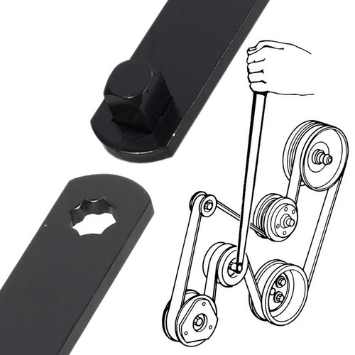 8pcs Serpentine Belt Tension Tool 1/2" 3/8" Square Wrench Crow Foot Socket Set - Picture 7 of 9