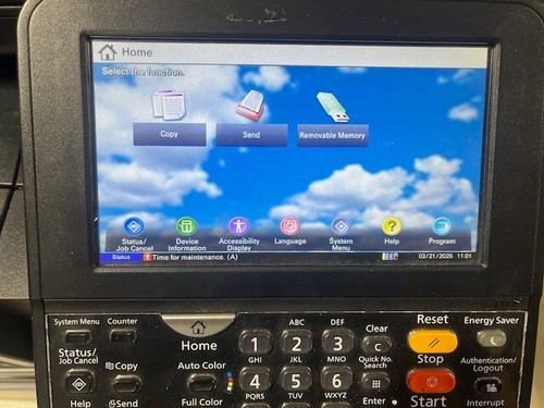 KYOCERA TASKALFA 406CI COLOR LASER PRINTER, SCANNER, COPIER, NETWORK - Picture 2 of 8