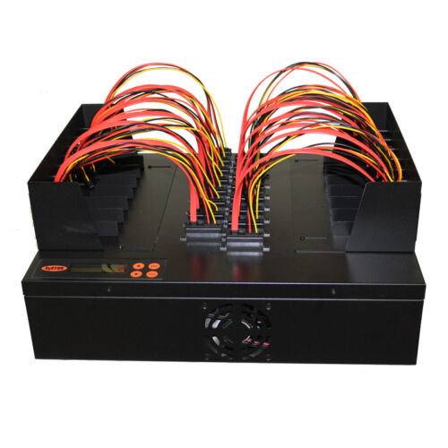 Systor 1:15 Flatbed SATA Hard Disk Drive HDD SSD Duplicator & Eraser 18GB/Min - Picture 4 of 4