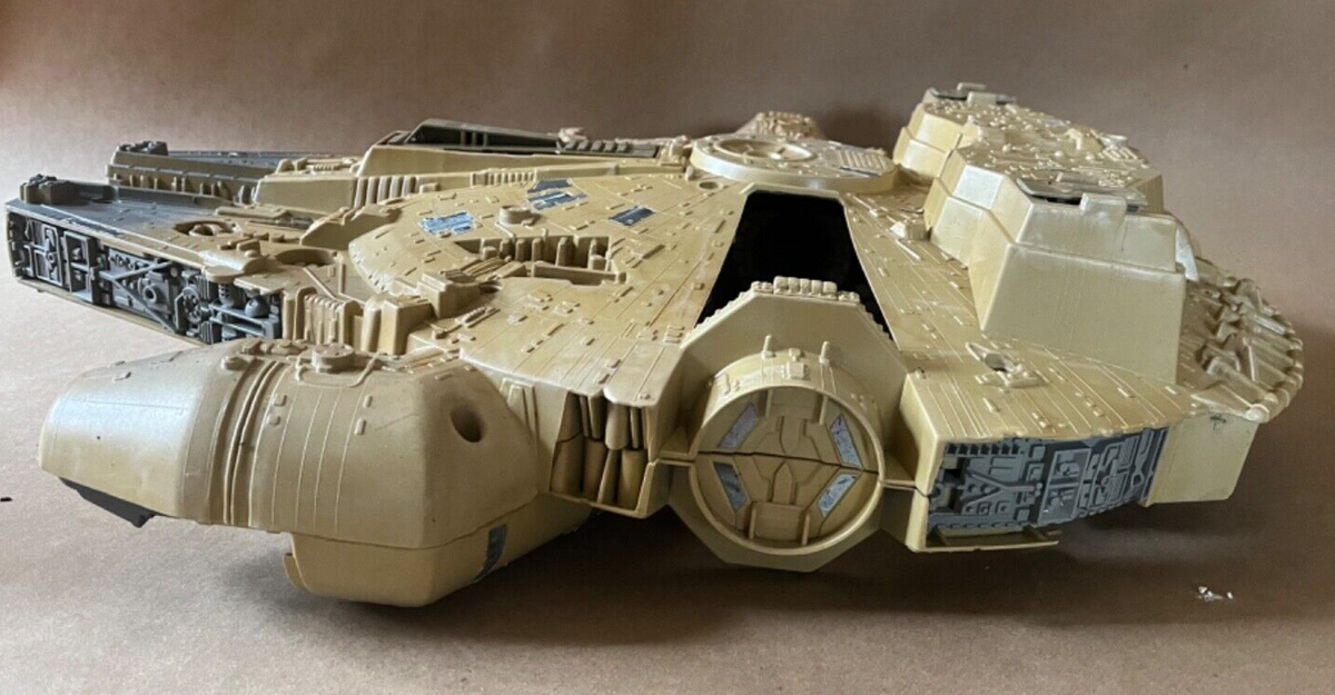 STAR WARS ELECTRONIC MILLENNIUM FALCON WITH BOX & INSTRUCTIONS