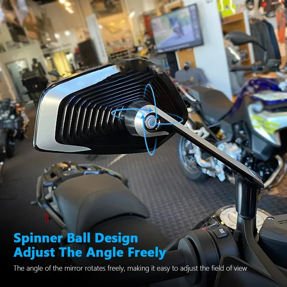 Rearview Mirror For BMW R1250GS R1200GS LC Side Mirrors R 1250GS Adventure ADV - Image 2 of 4