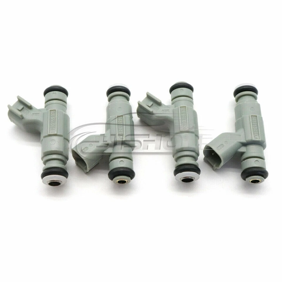 Juego de (4) inyectores de combustible para Chrysler Dodge Neon 2001-2003 2001-03#0280155976 Foto 3 de 4