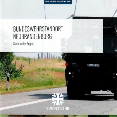Broschüre der Panzergrenadierbrigade 41  in  NEUBRANDENBURG (2023)