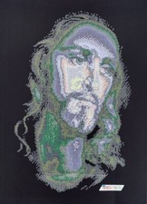 Jesus the Savior Bead Embroidery Kit DIY Beaded Stitching Needlepoint is