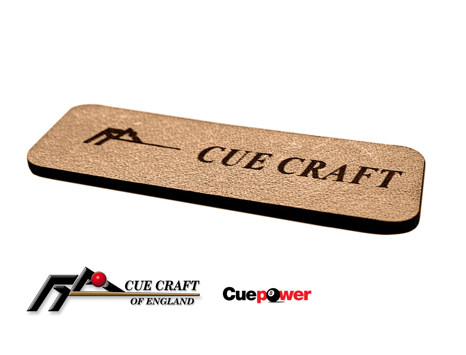 Cue Craft Genuine Leather Cue Tip Burnisher, Snooker & Pool Tipping